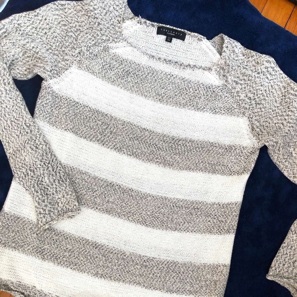 Sanctuary Striped Knit Sweater